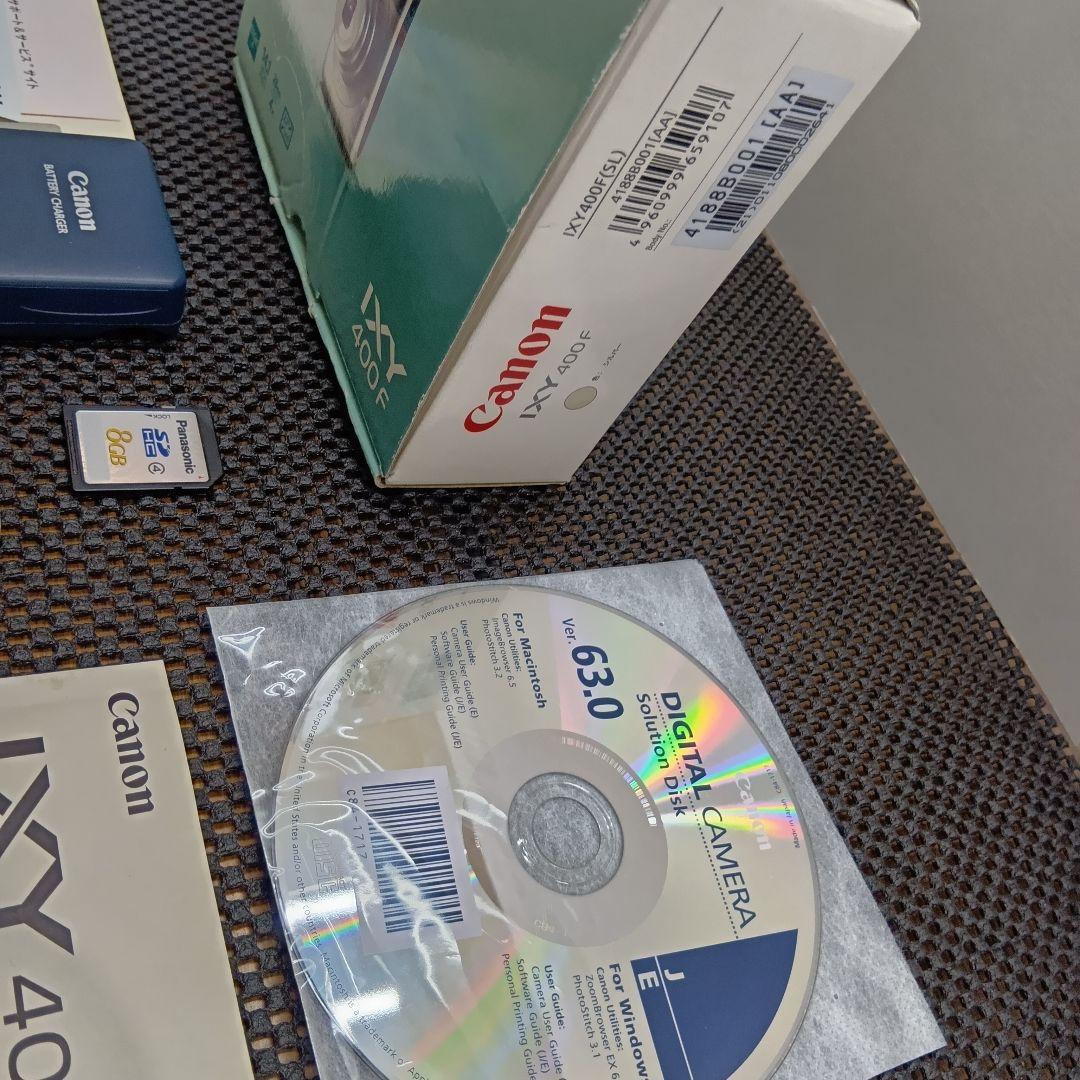 Canon IXY 400F コンパクトデジタルカメラ シルバー　中古品