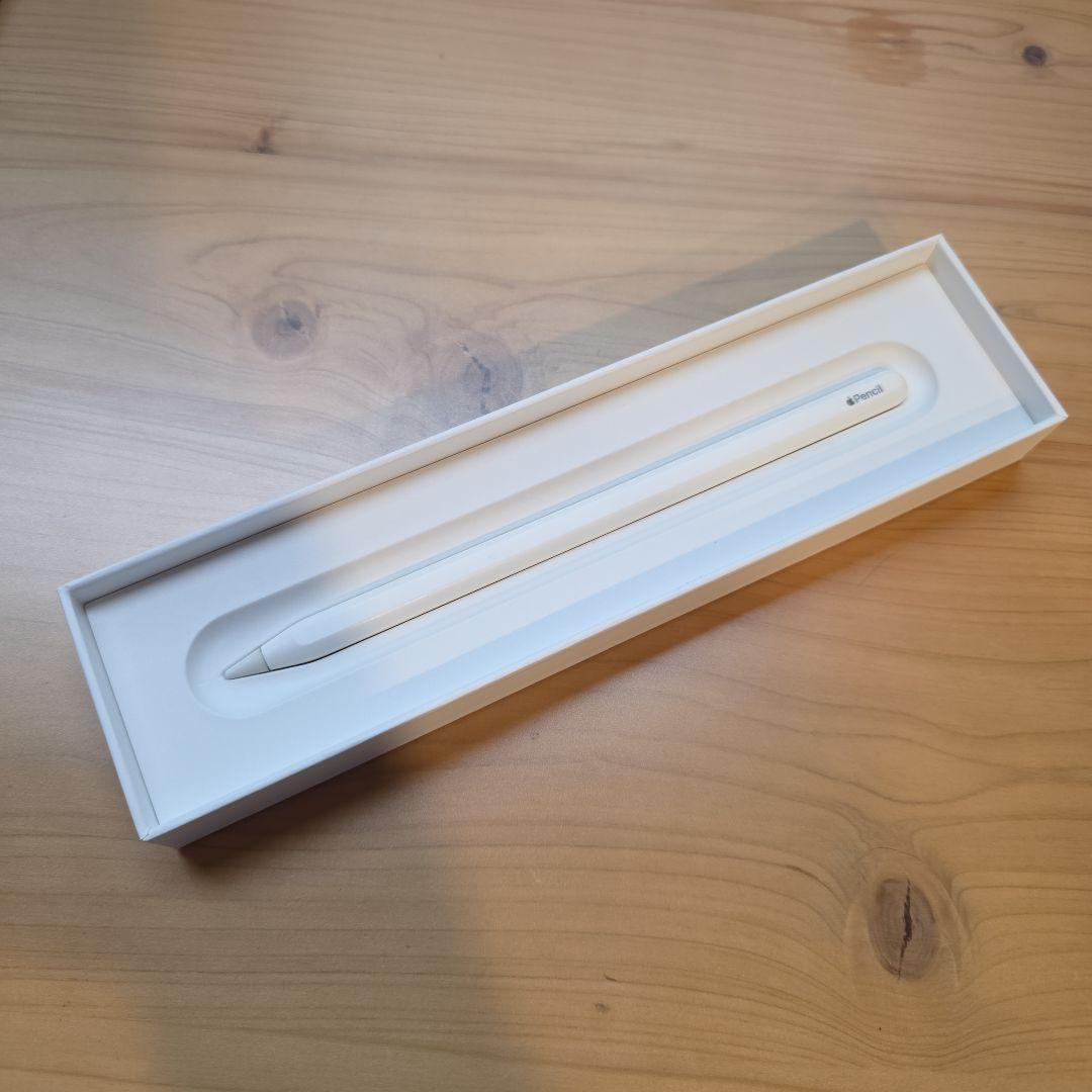 木製グリップ付き　Apple Pencil (第2世代) ホワイト