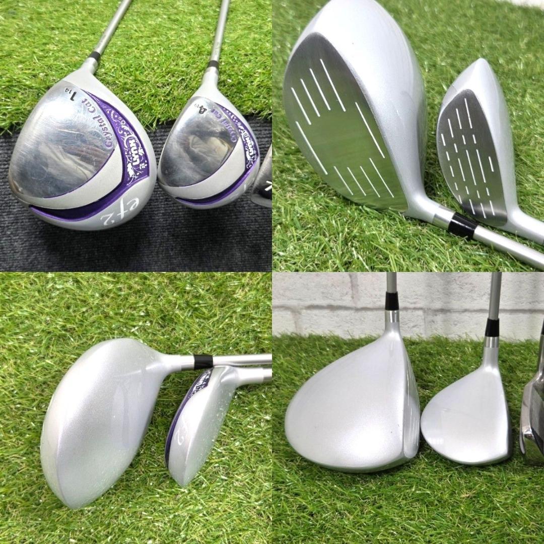 レデースゴルフセット キャロウェイ Crystal Cat 7本 フレックスL