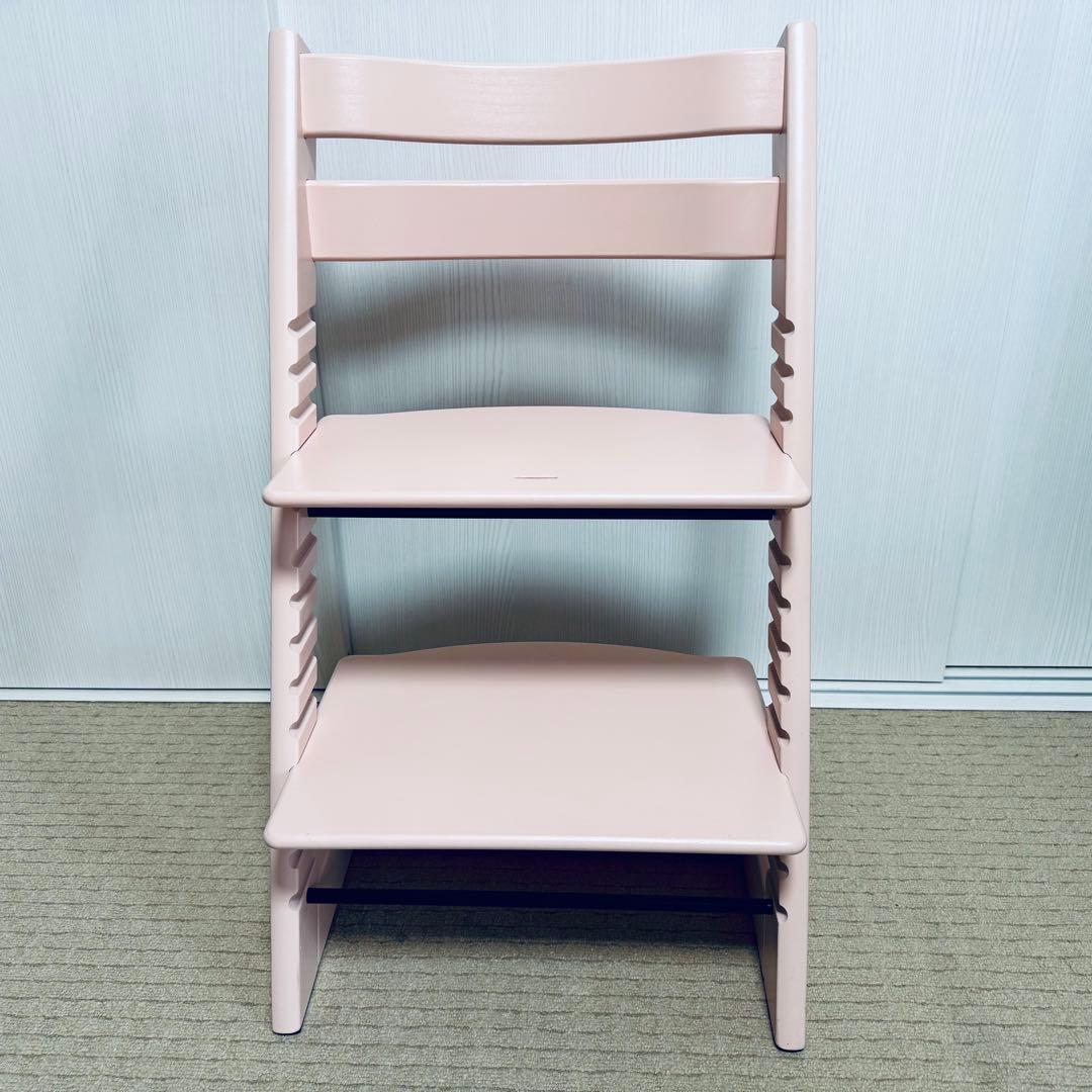 ✨12/16までの限定価格✨ 美品 ストッケ トリップトラップ ピンク S/N6