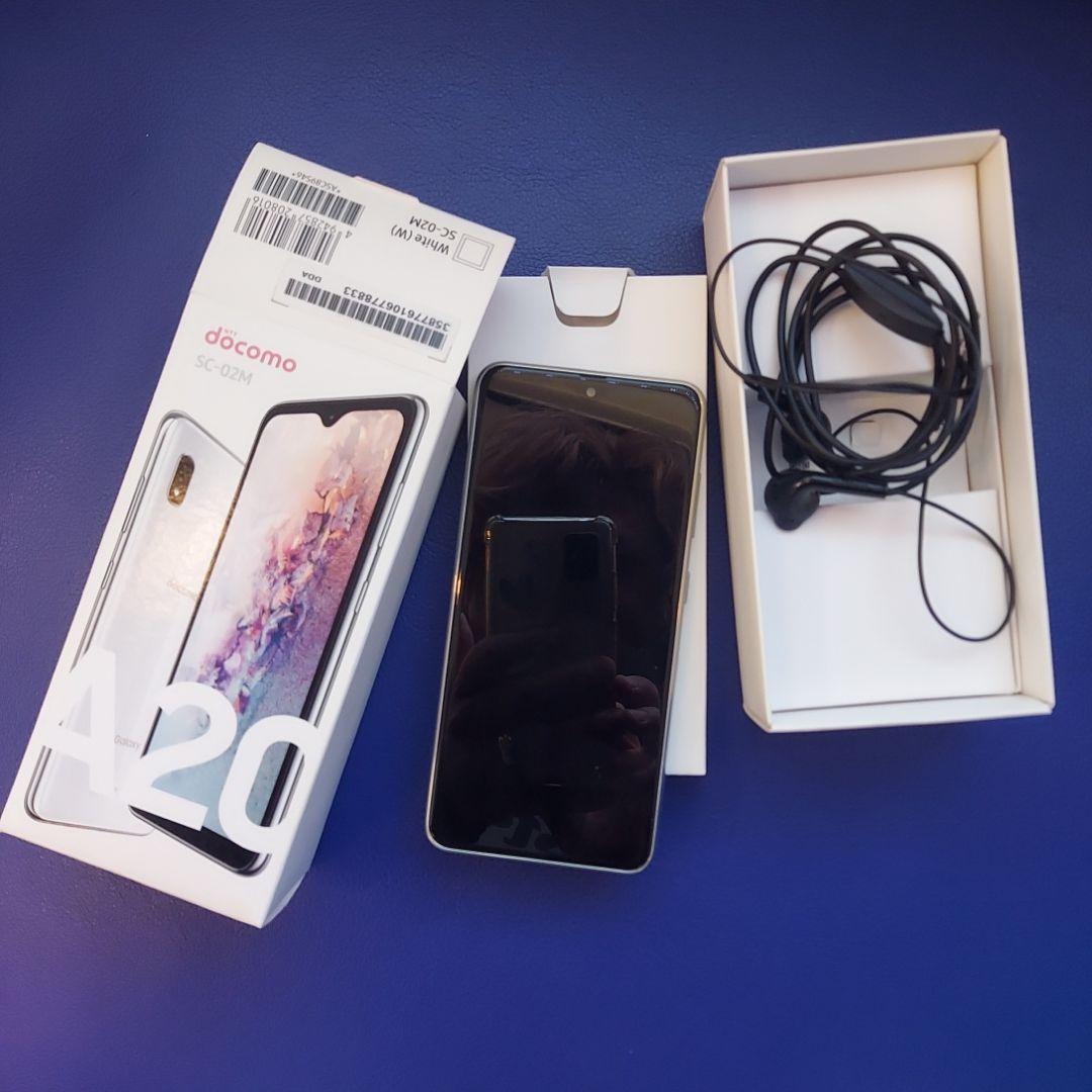 Galaxy A20 docomo 北斗の拳イヤホン付き新品未使用