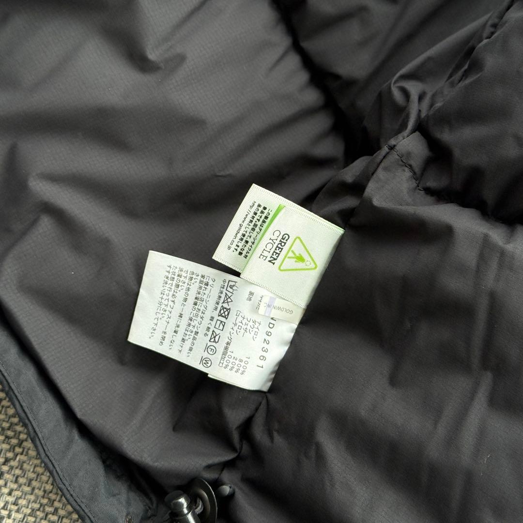 美品★ノースフェイスオルタレーションシエラジャケット黒ブラックXL