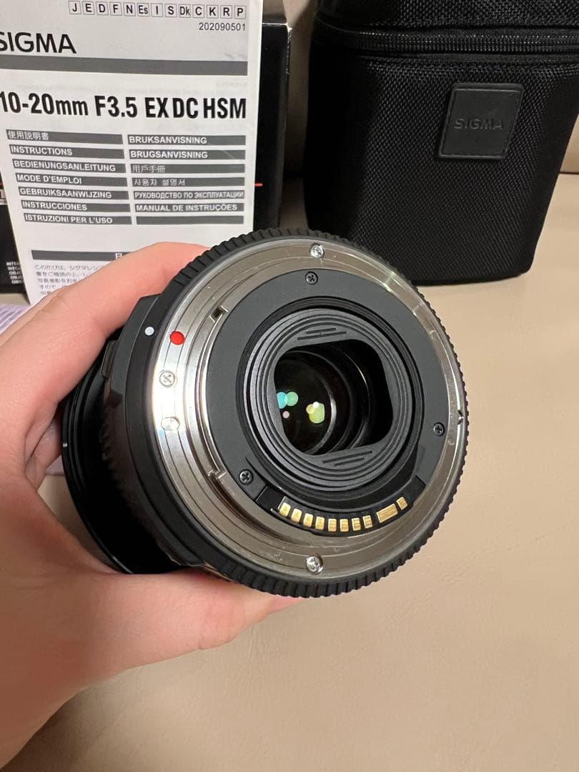 SIGMA 広角レンズ10-20mm F3.5 EX DC HSM