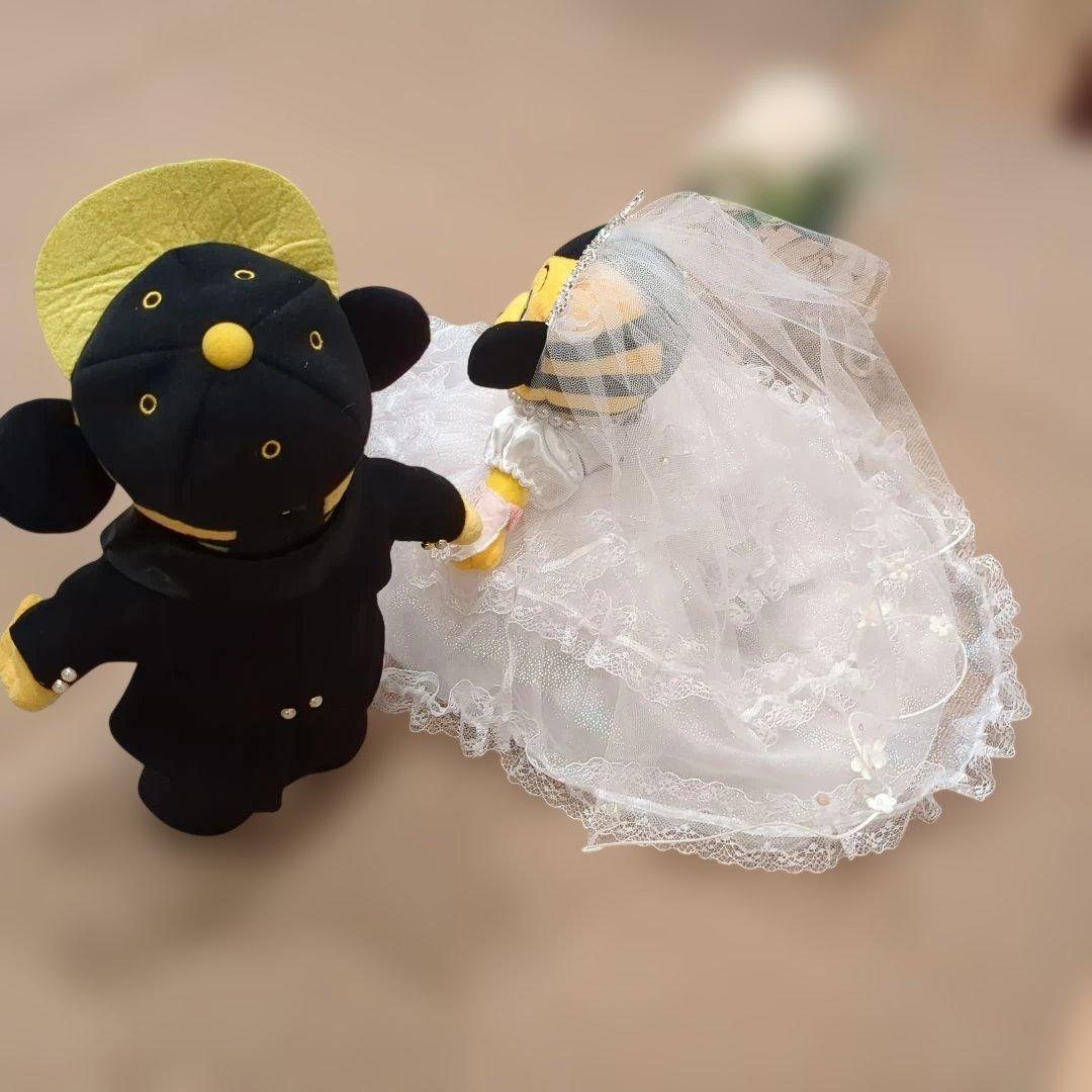 ラッキー、トラッキーウェディングコスチューム