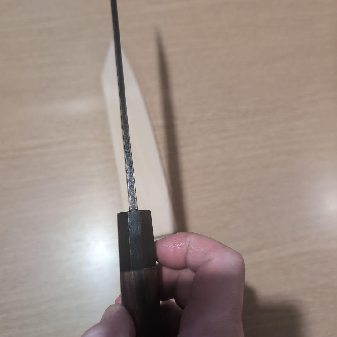 秋友義彦作　切付け牛刀　甲伏せ