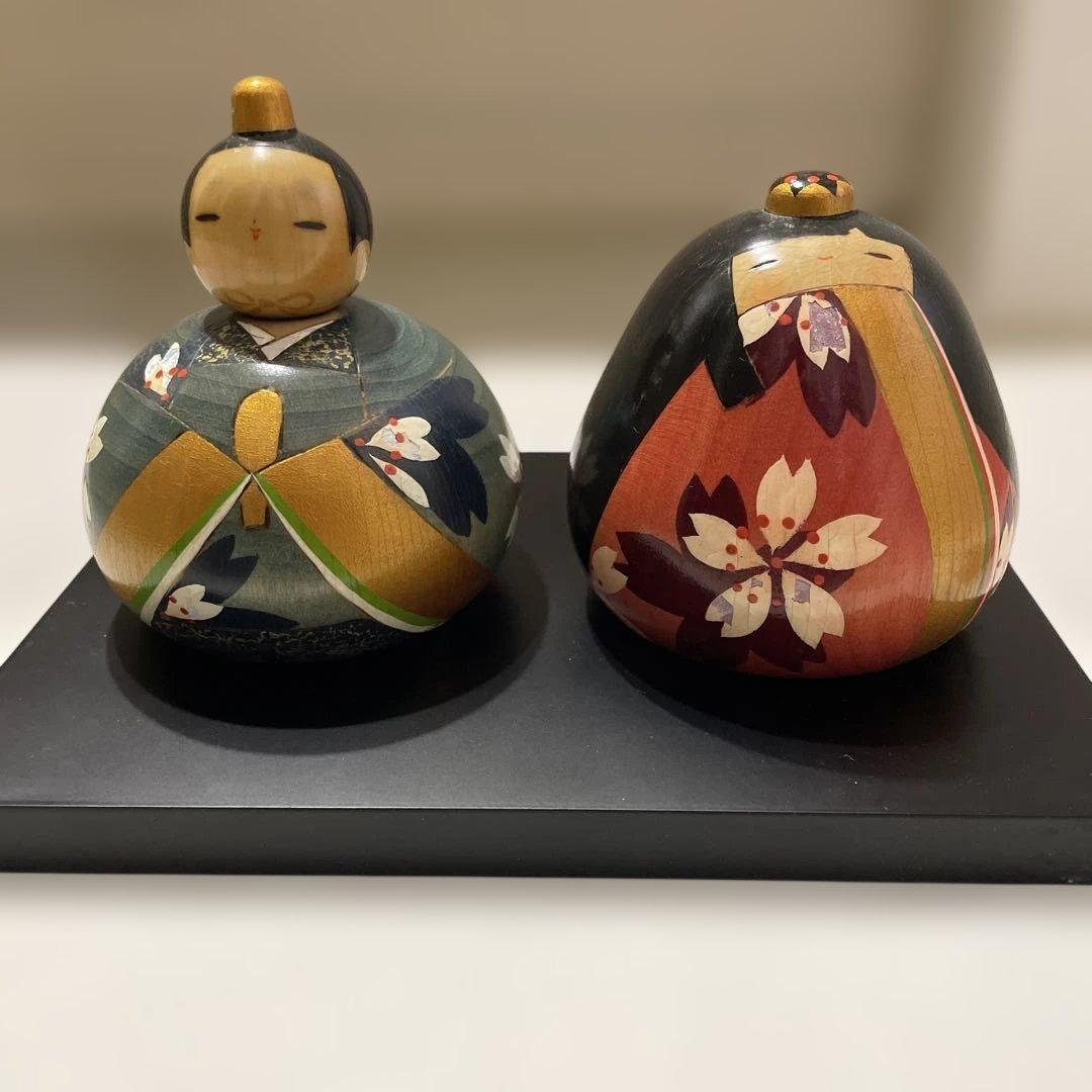 卯三郎こけし　ひな祭り