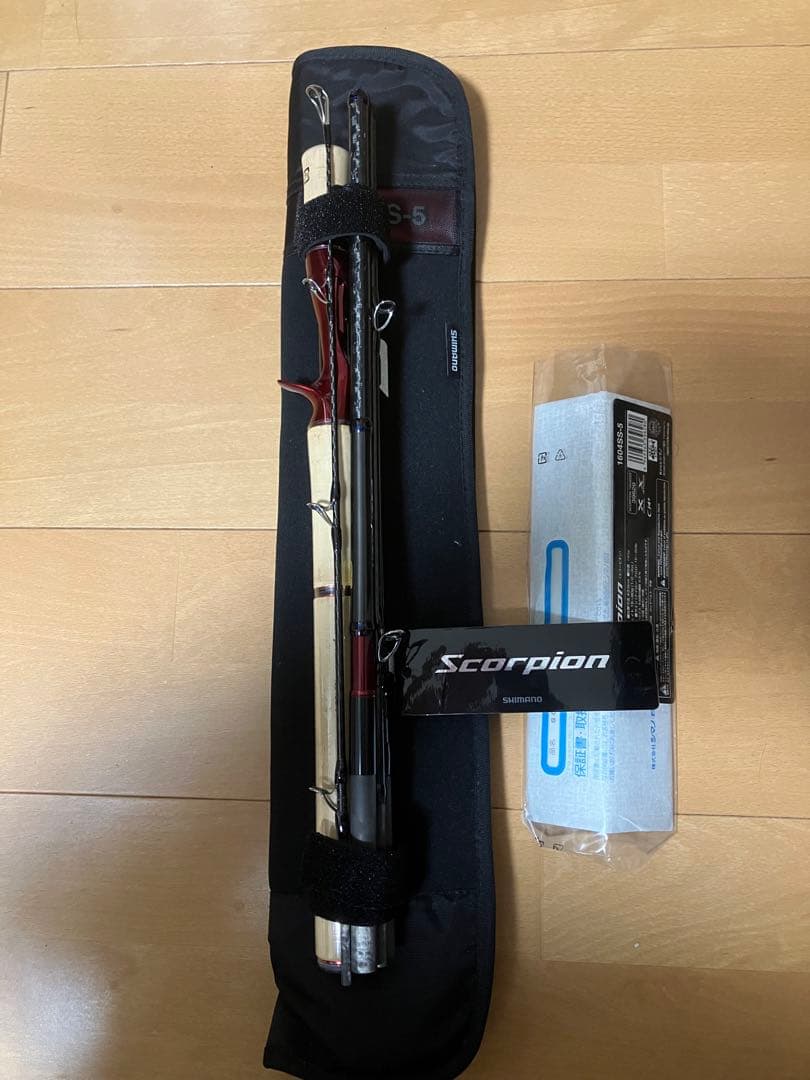 シマノ スコーピオン5ピースロッドScorpion 1604SS-5