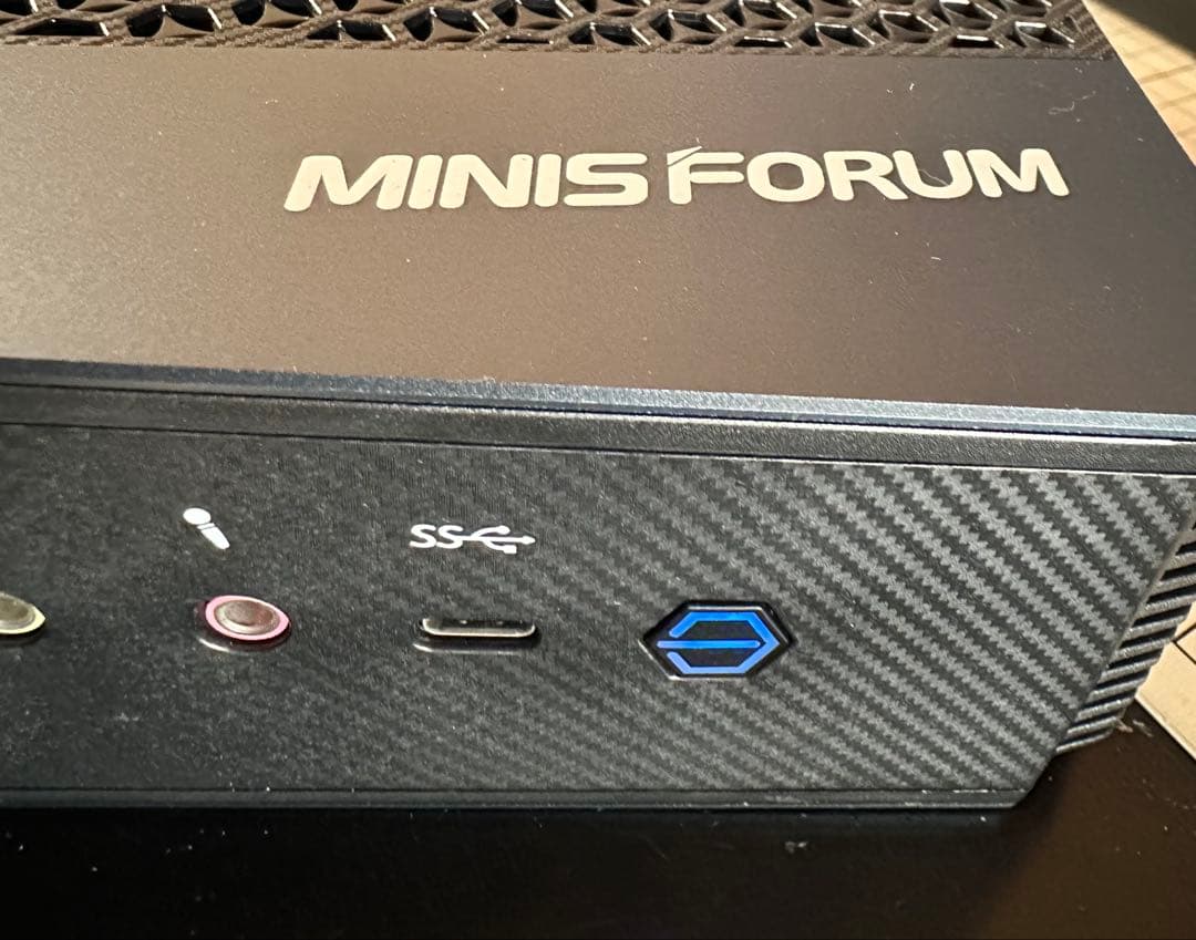 MINISFORUM HX90 ミニPC Ryzen5900HX SSD無し