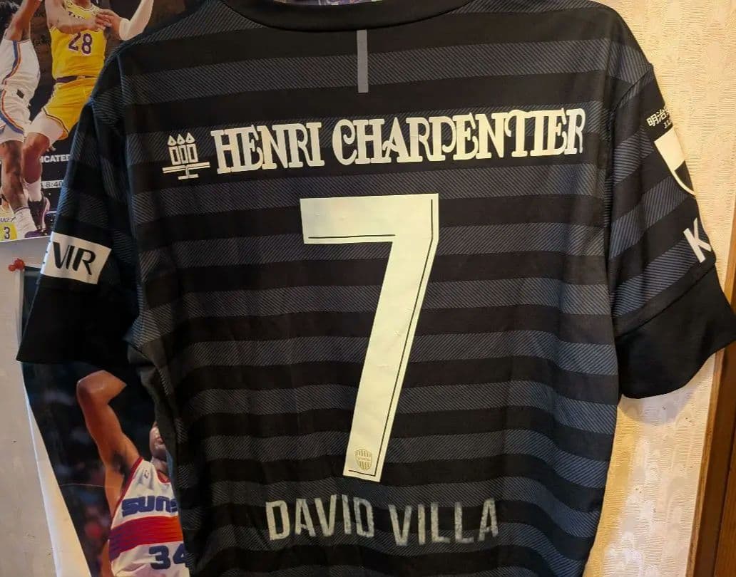 ヴィッセル神戸 2019サードユニフォーム ダビド・ビジャとイニエスタTシャツ