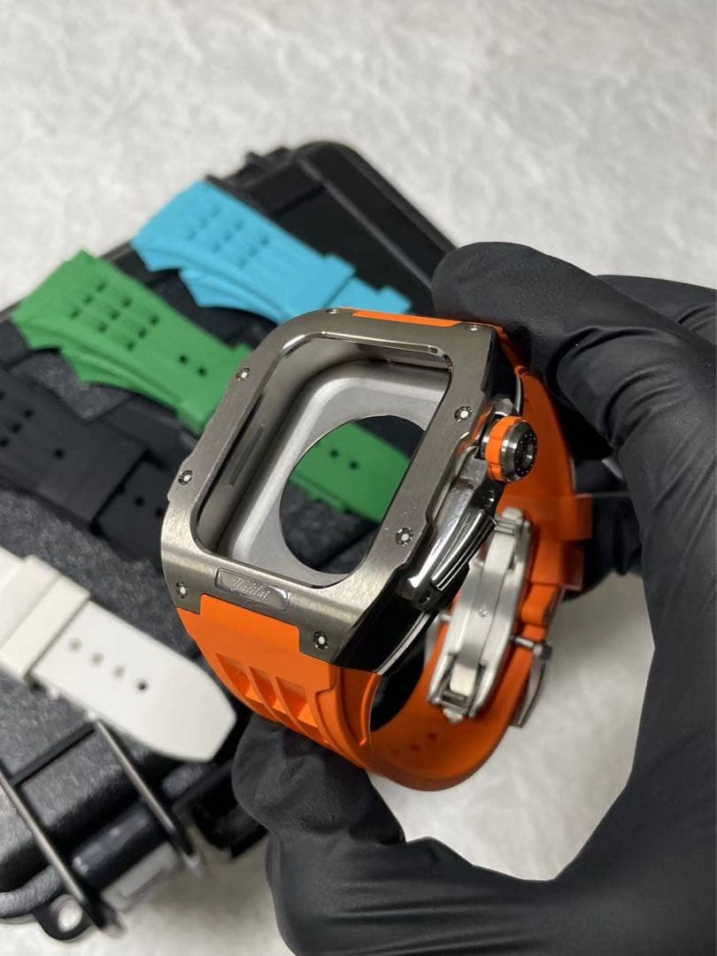 Apple Watch Series8 7 6 5 4 SE用バンド カスタム