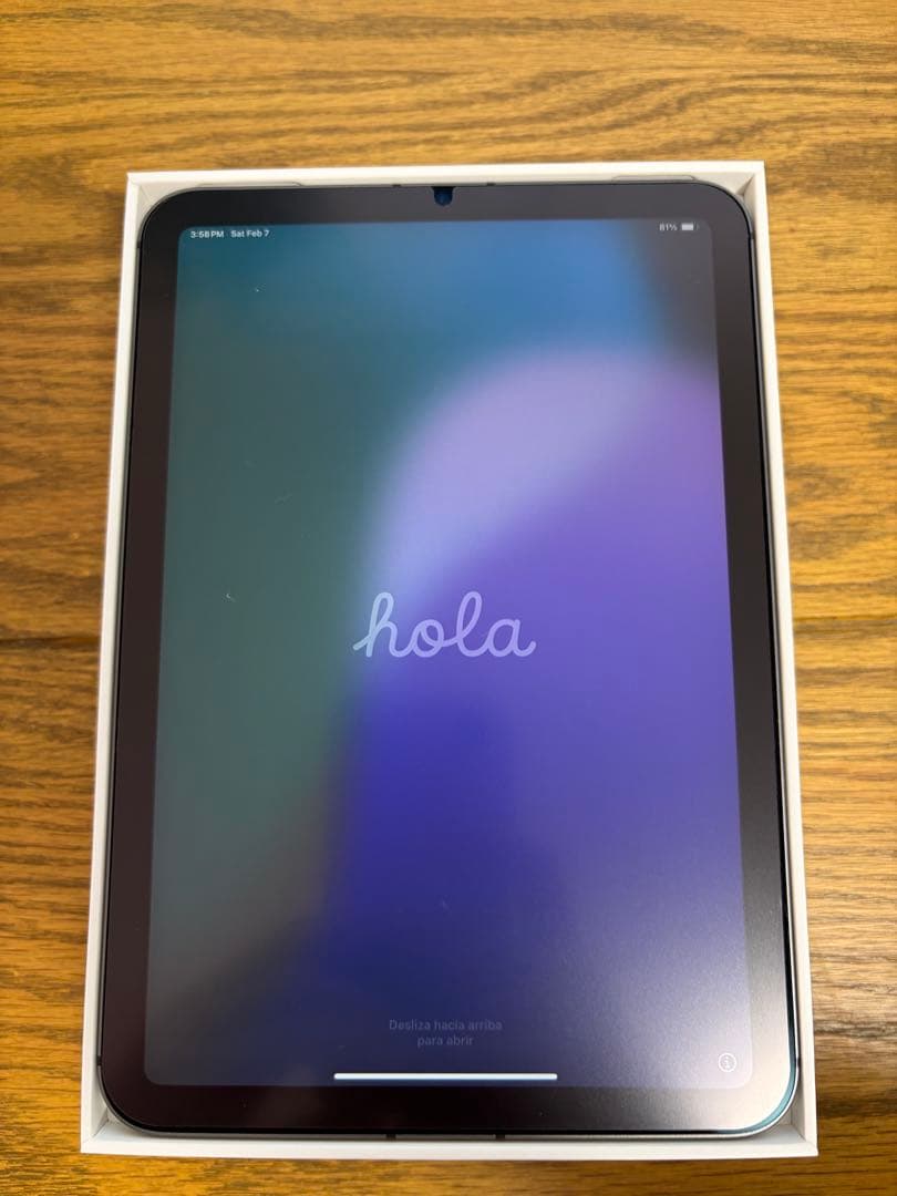 Apple iPad mini (第6世代) Cellularモデル