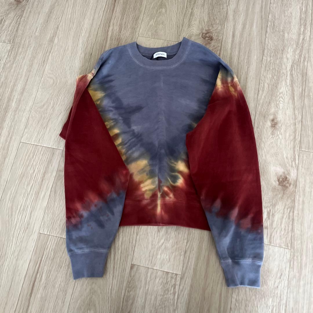 ＜ATTISESSION＞コットン タイダイ スウェット　新品未使用