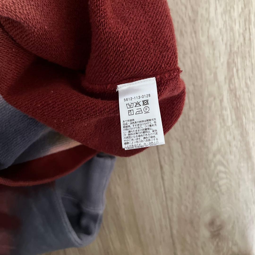 ＜ATTISESSION＞コットン タイダイ スウェット　新品未使用