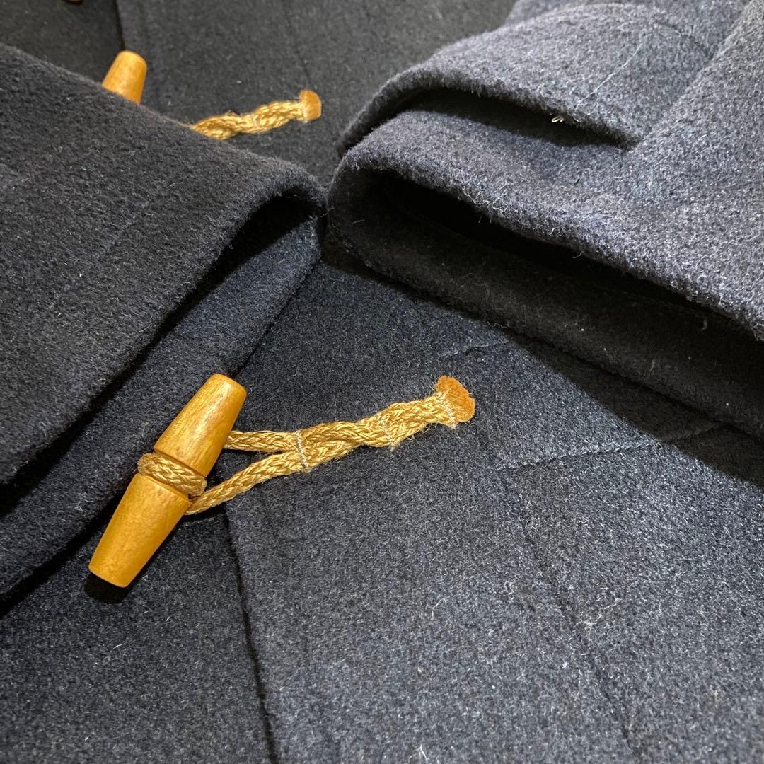 美品　イングランド製　グローバーオール gloverall ダッフルコート紺