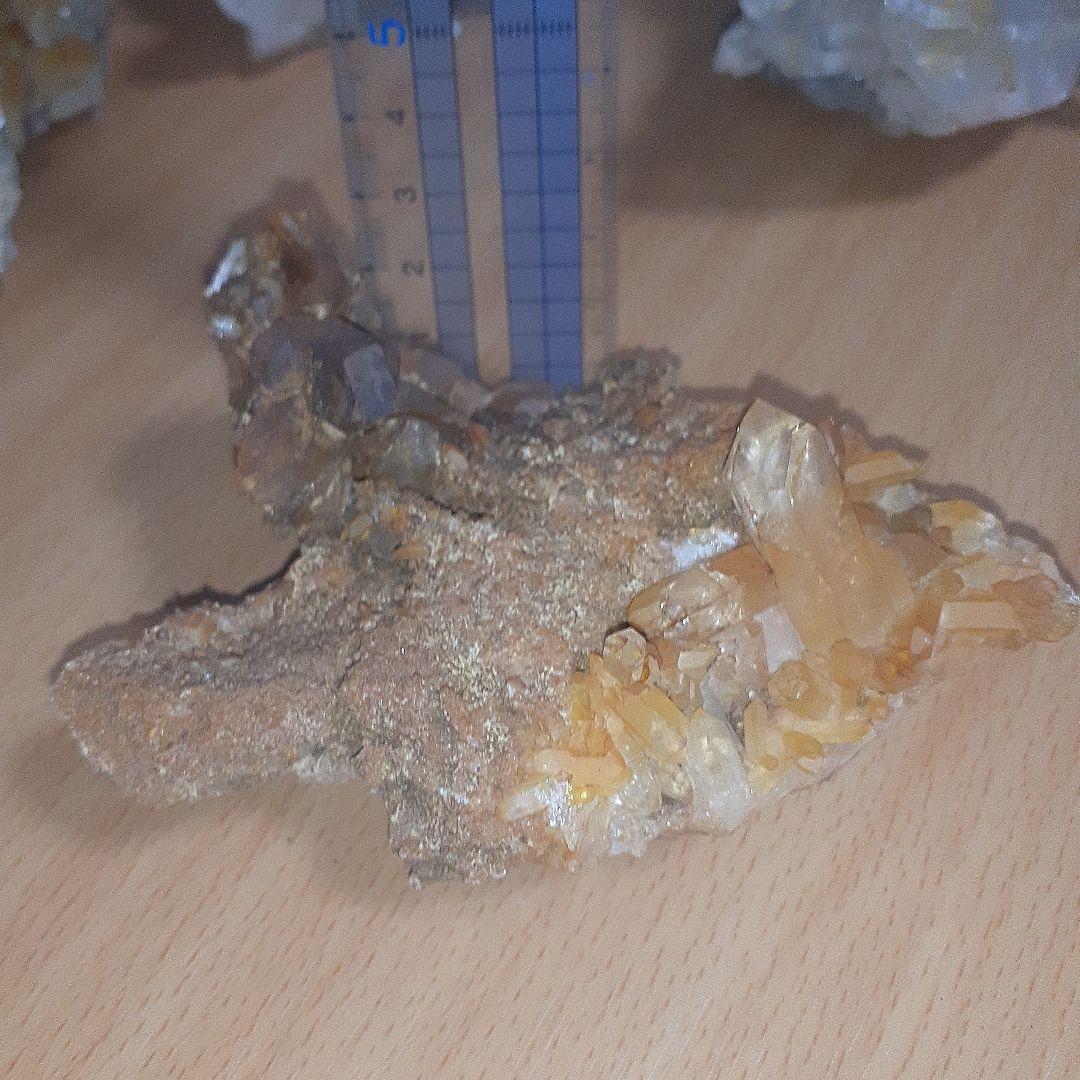 ゴールデンヒーラークォーツ　クラスター