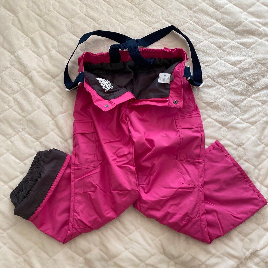 スキーウェア 160 新品　ピンク&ネイビー