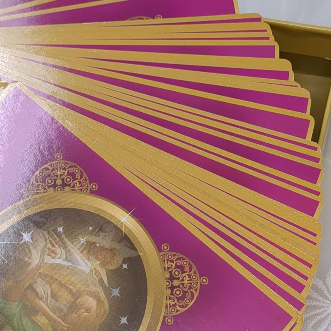 Roseさま専用★正規品・英語版／金縁✨ロマンスエンジェルオラクルカード