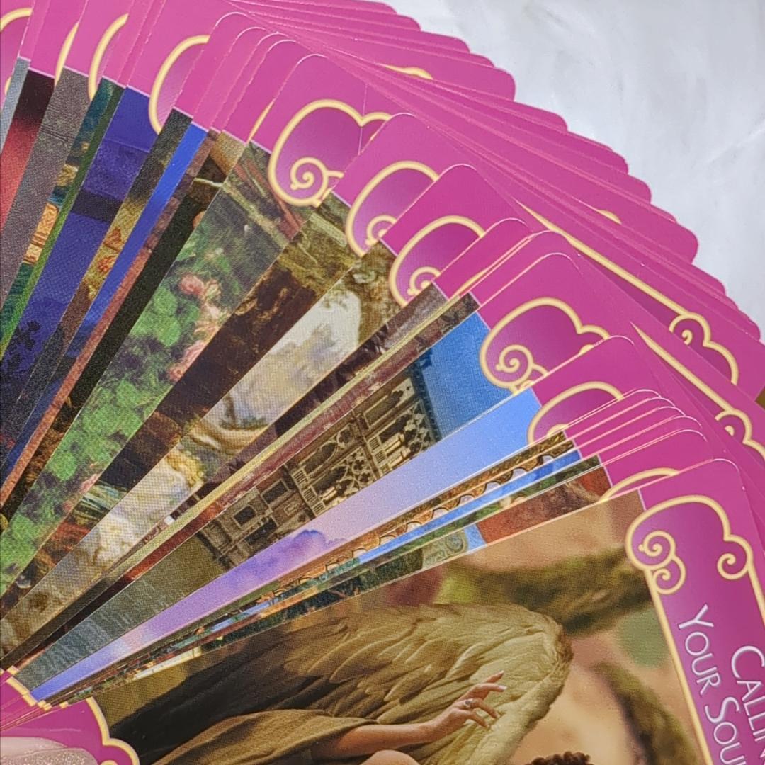 Roseさま専用★正規品・英語版／金縁✨ロマンスエンジェルオラクルカード