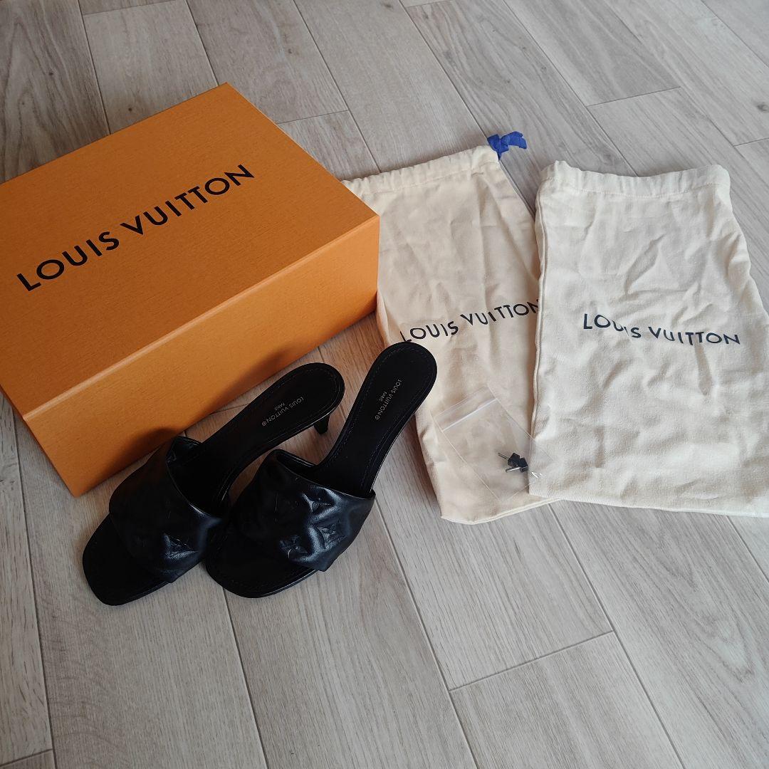 LOUIS VUITTON ブラック ミュール