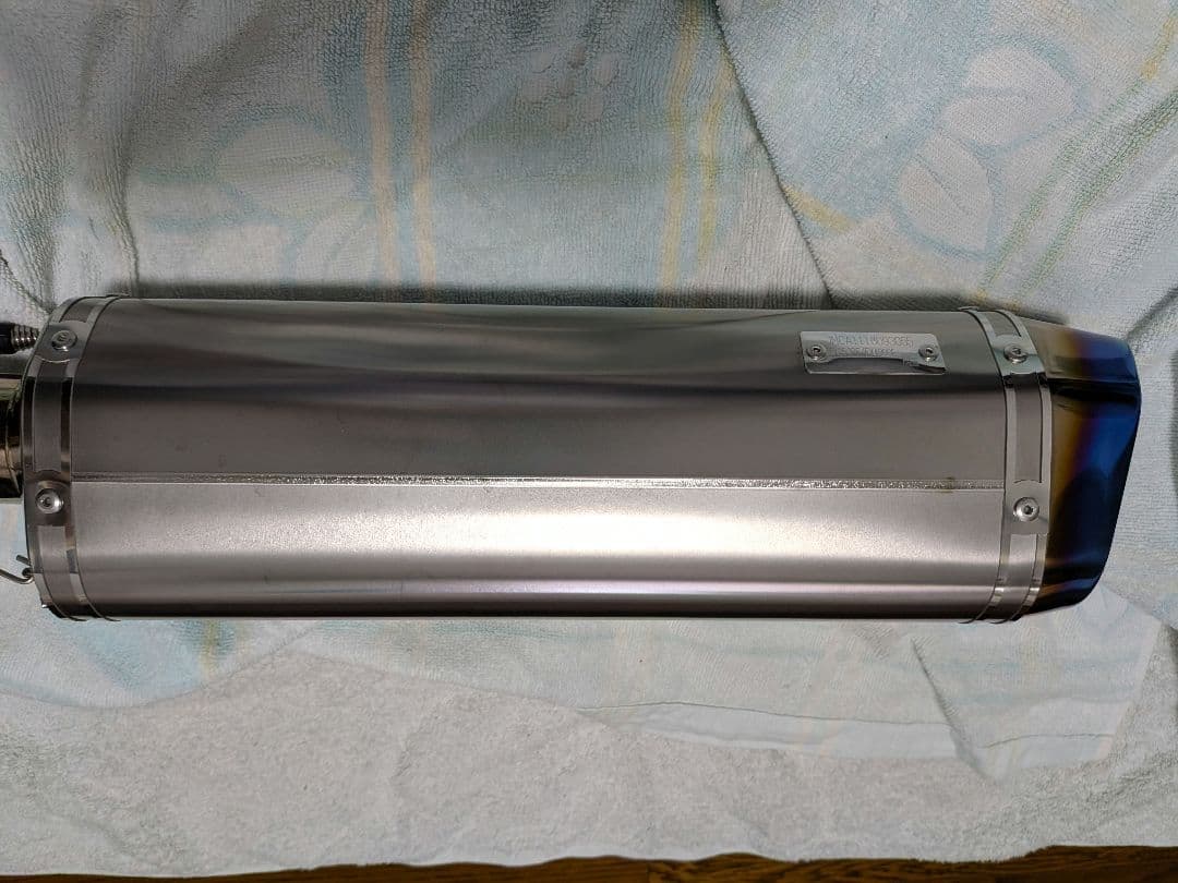 WR'S SS-OVAL スリップオンマフラー Ninja400 / Z400用