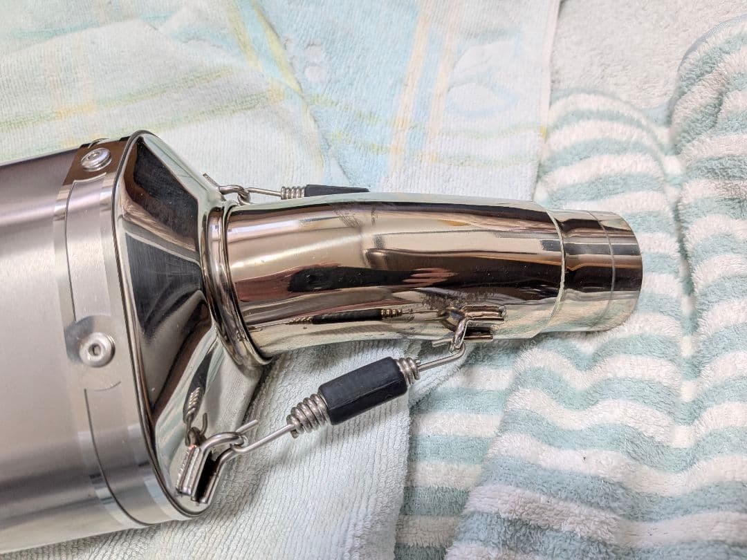 WR'S SS-OVAL スリップオンマフラー Ninja400 / Z400用