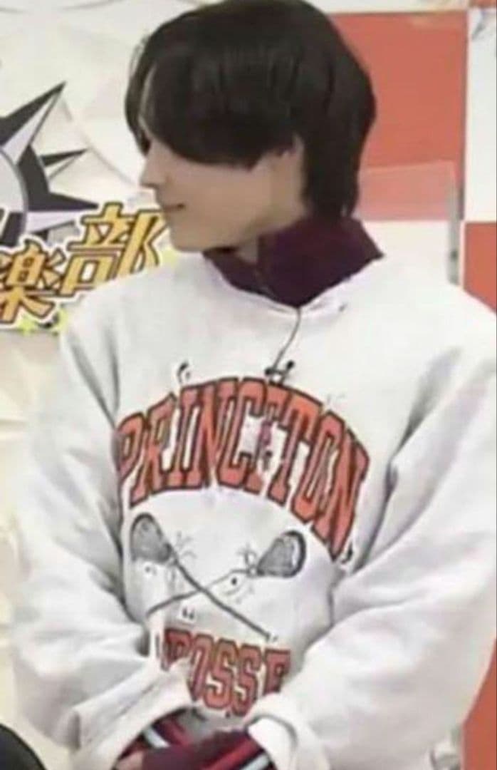 Reebok ダメージスウェット L ブラック 松村北斗 常田大希