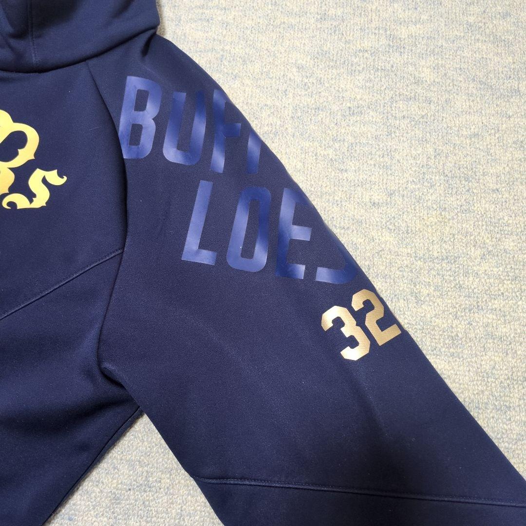 オリックス・バファローズ オーセンティック グラウンドコート ネイビー L