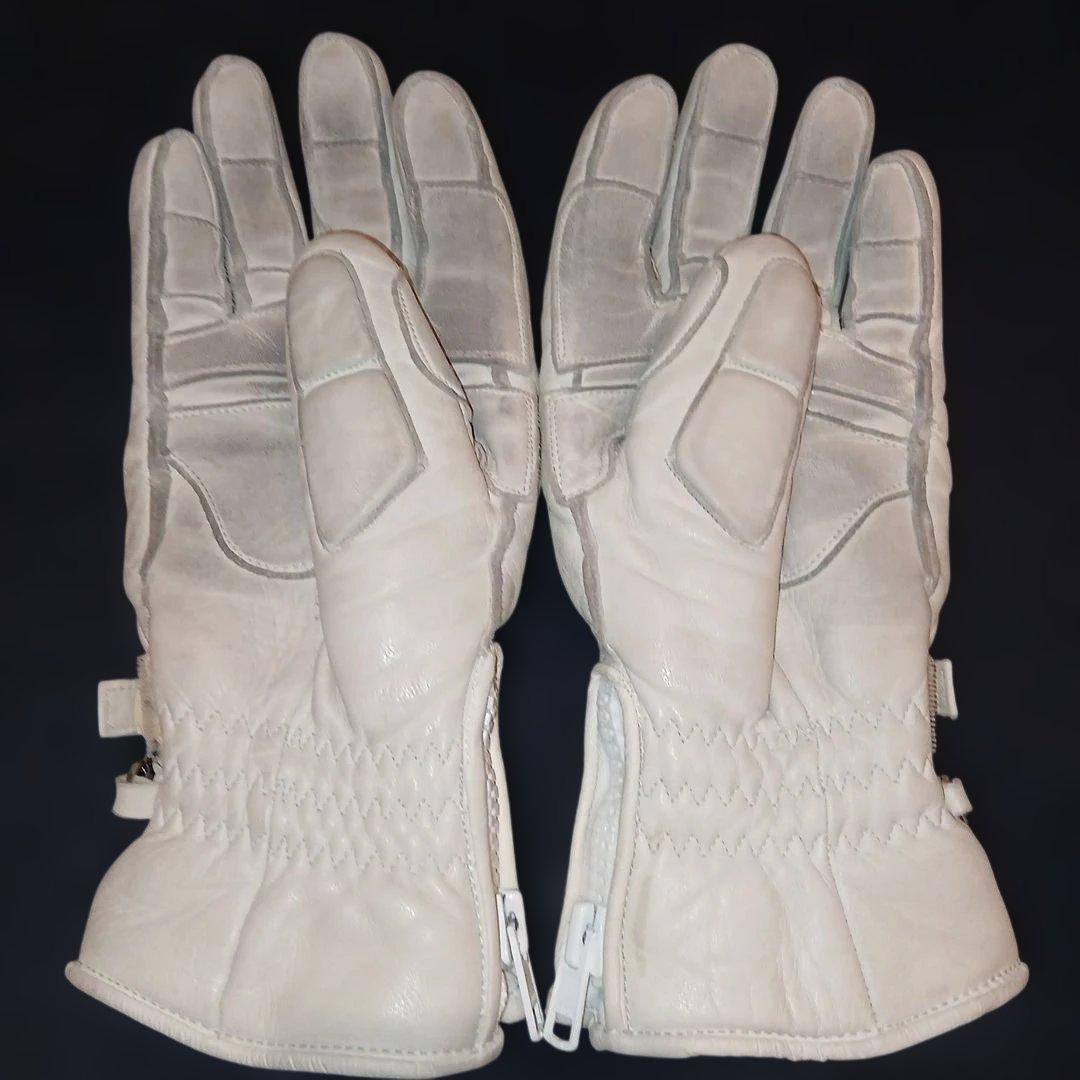 reusch RS E.G.C ホワイト　スキーグローブ