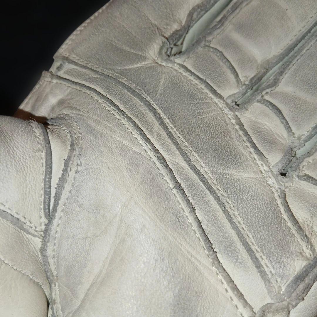 reusch RS E.G.C ホワイト　スキーグローブ