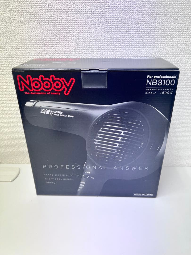 12K1#3 Nobby NB3100 マイナスイオンヘアドライヤー