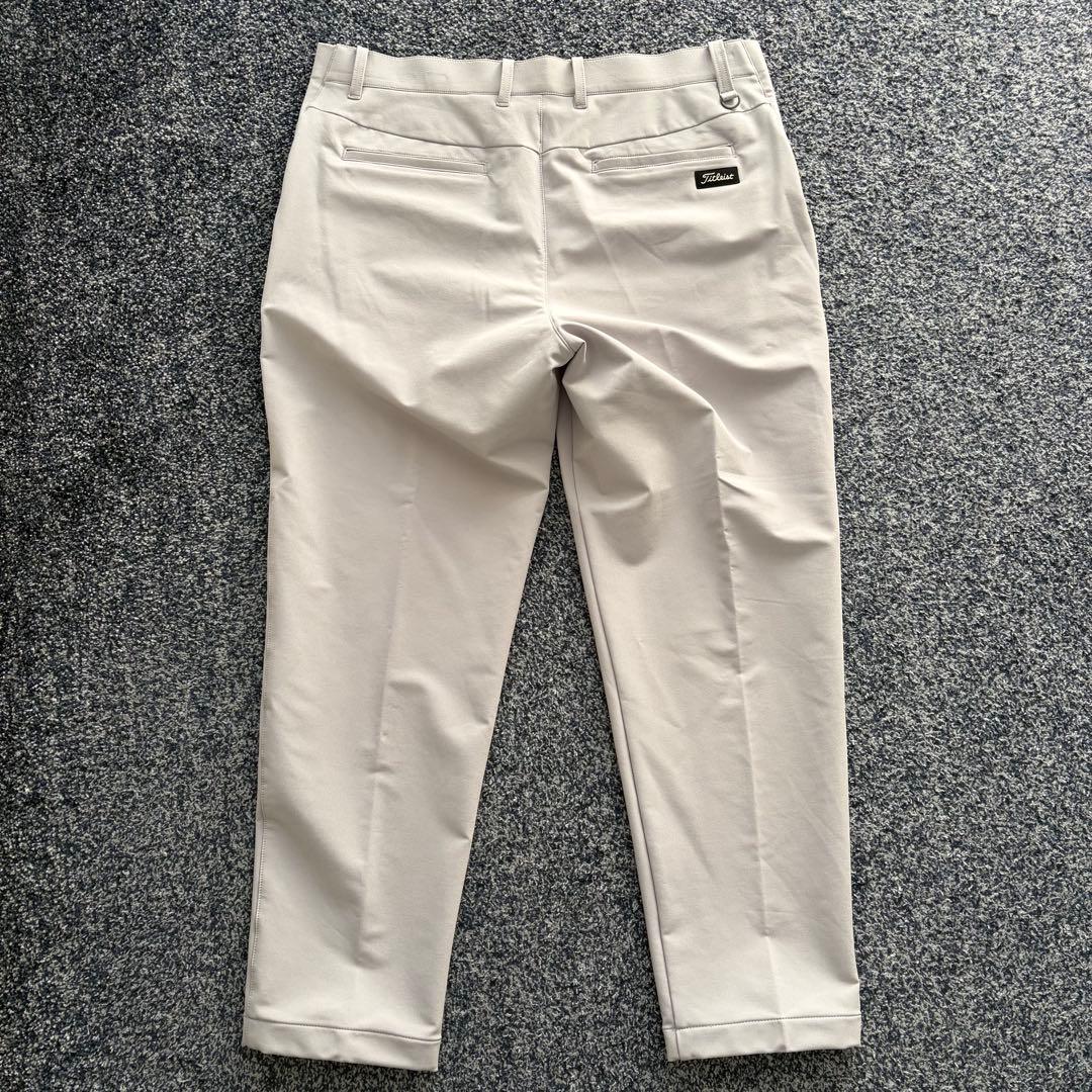 【未使用・タグ付】タイトリスト　ストレッチ　パンツ　ゴルフウェア　グレー系　3L