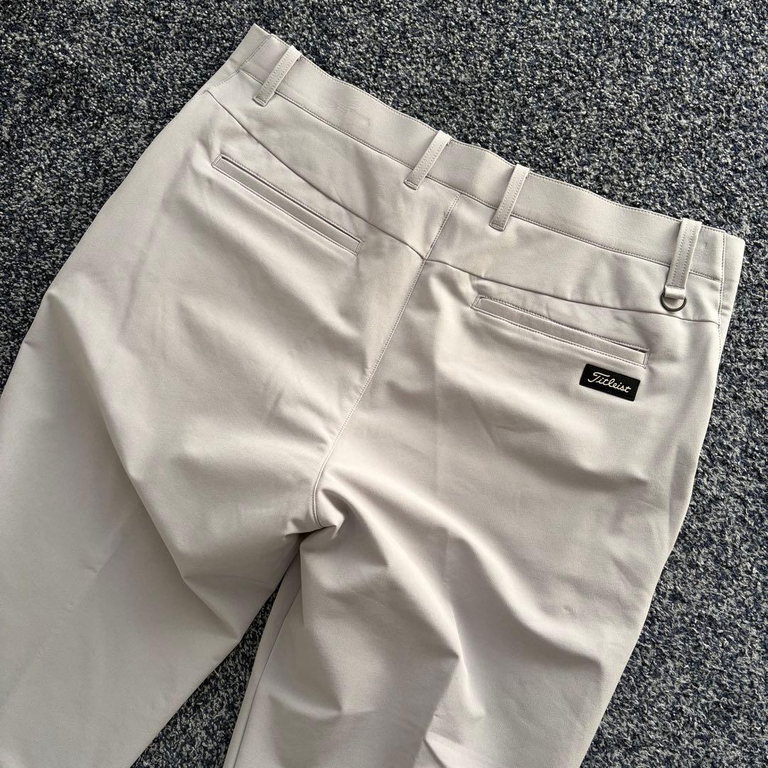 【未使用・タグ付】タイトリスト　ストレッチ　パンツ　ゴルフウェア　グレー系　3L