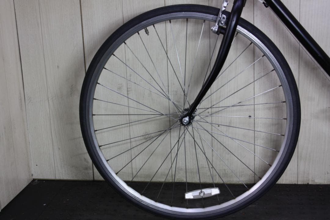 あさひ製WEEKEND アルミ 700C シマノ7速 420mm 黒色 クロス