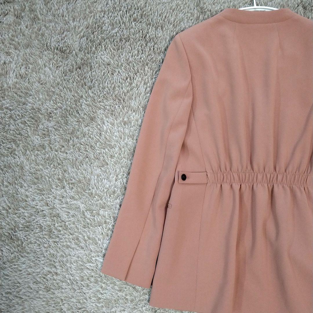 美品◆Theory セオリー Waist Tab JKT ノーカラージャケット