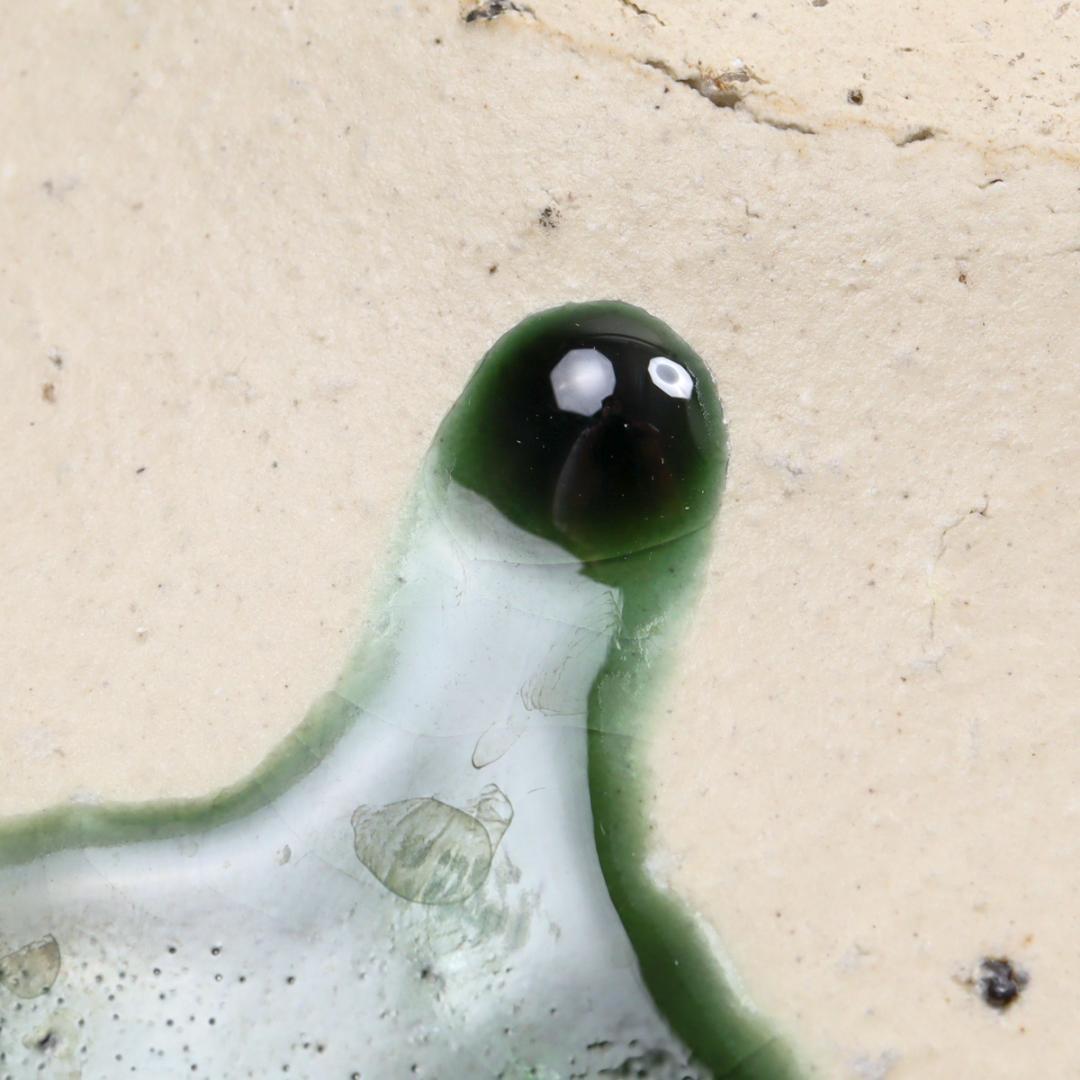 イタリア ミッドセンチュリー 50s-60s スクラッフィート プレート