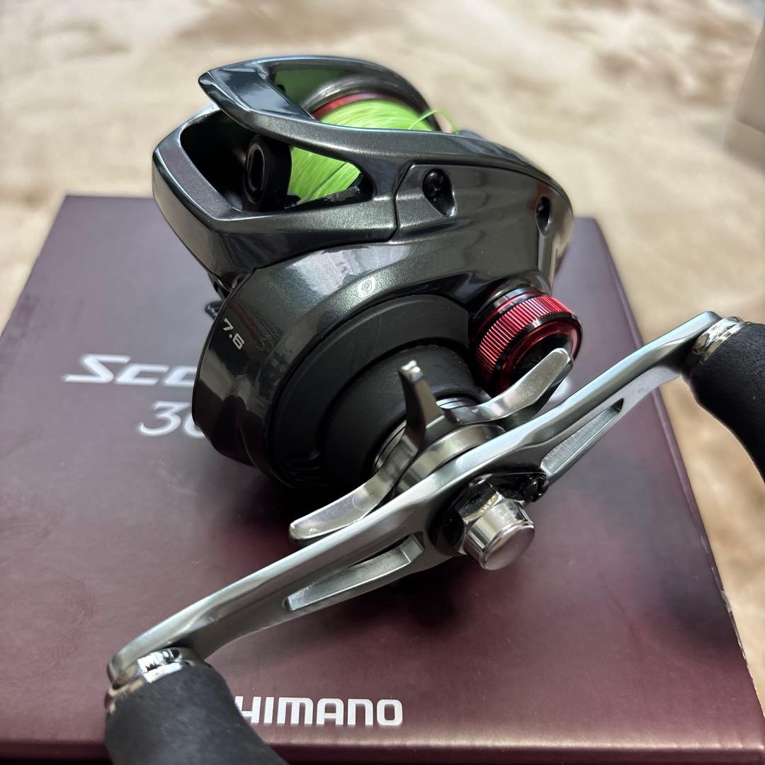 【極美品】シマノ 24スコーピオンMD301XGLHロングハンドルモデル