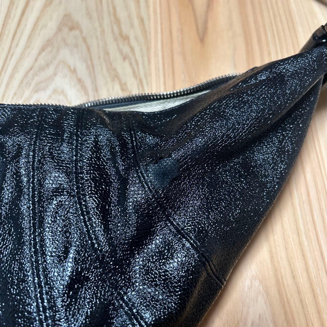 LEMAIRE ブラックショルダーバッグ