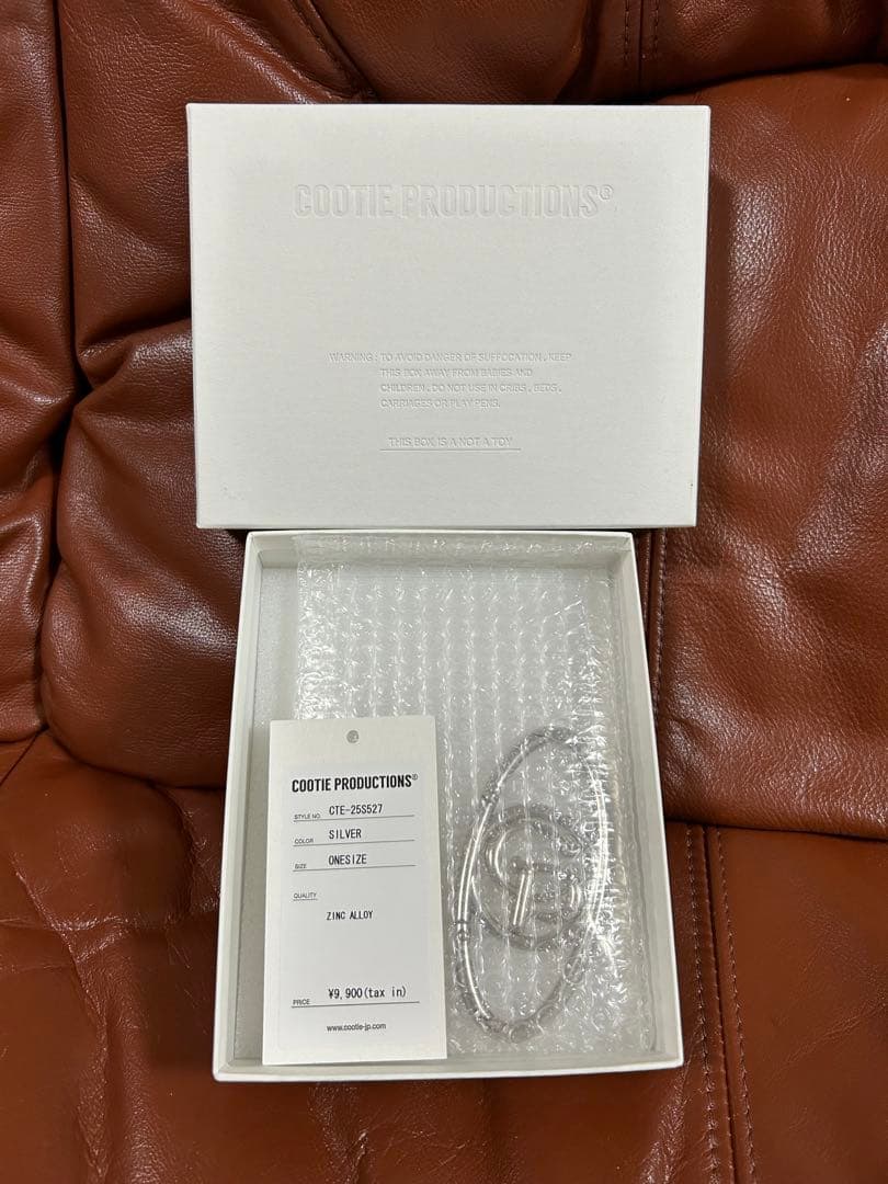25SS COOTIE PRODUCTIONS カラビナ　シルバー