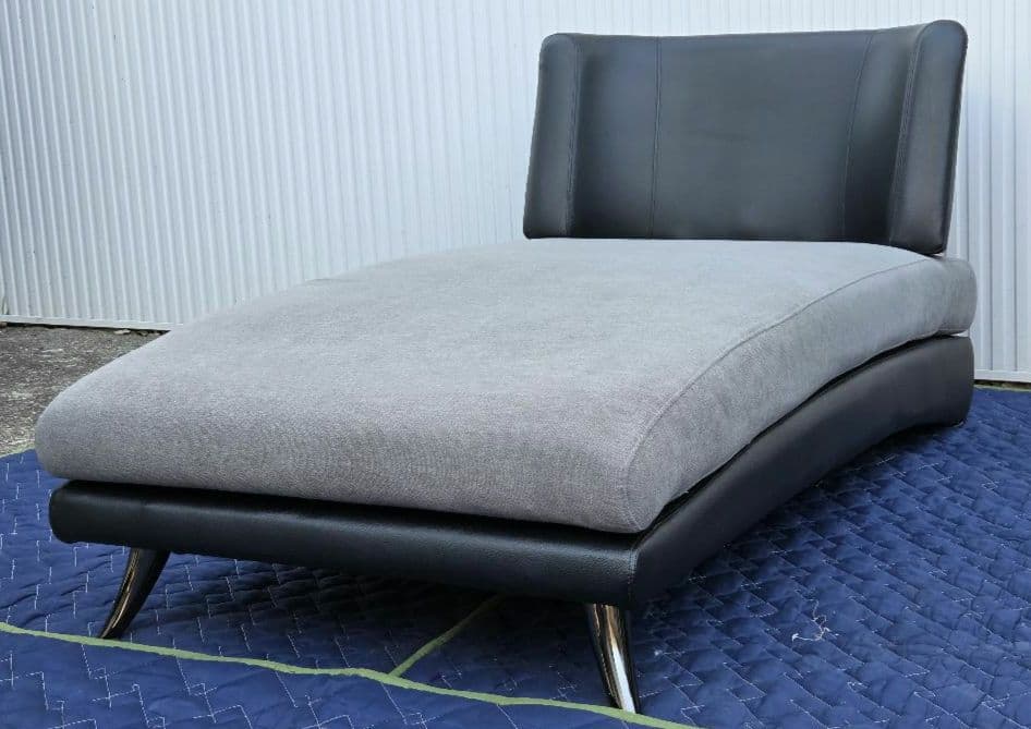 ニトリ 布張りカウチソファ ポーション2KD GYオットマンスタイル直接引取限定