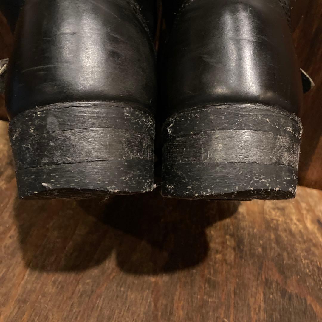 BRAHMA ブラフマ 80年代 ビンテージ エンジニアブーツ サイズ11 黒