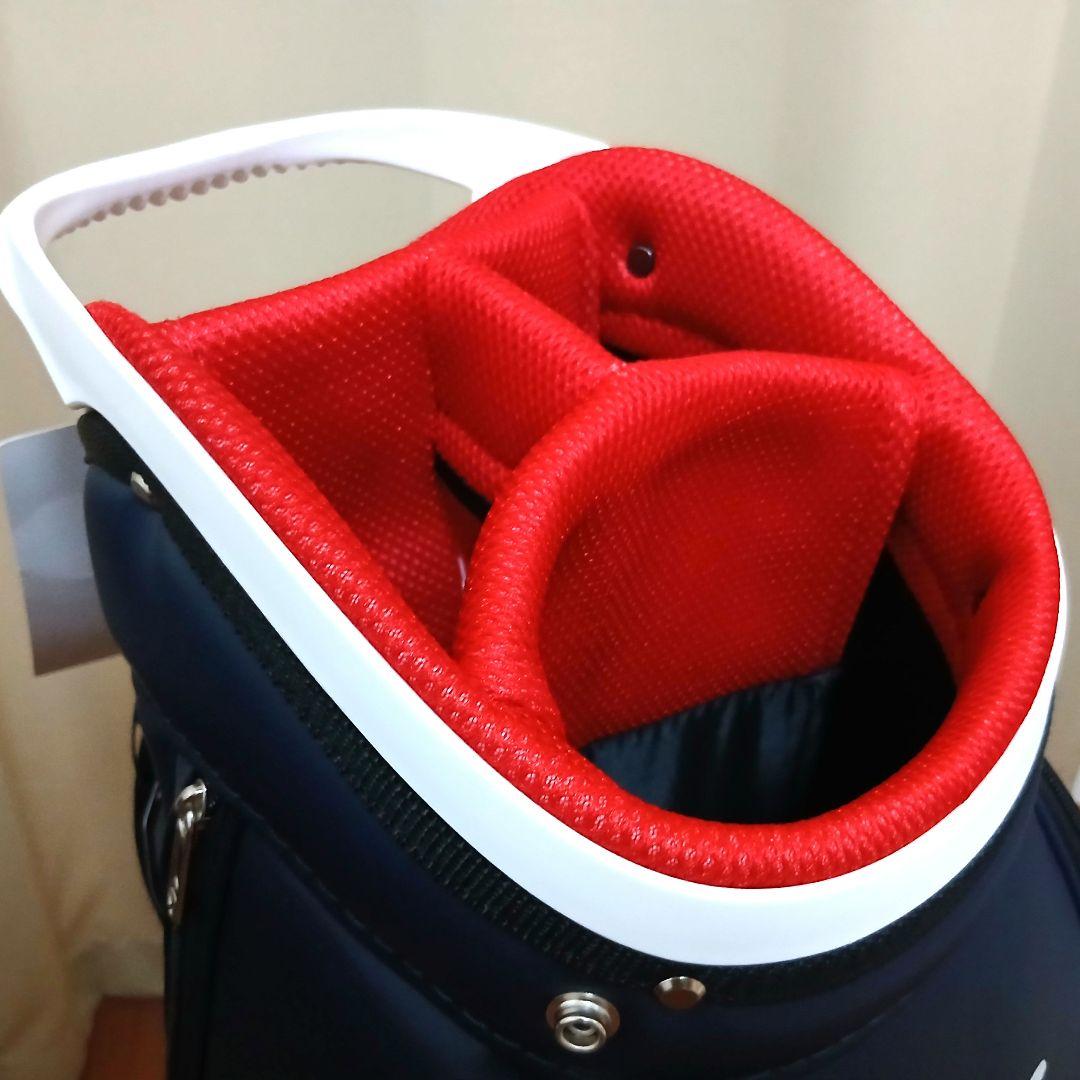 【新品未使用】テーラーメイド サークルロゴ キャディバッグ　ネイビー