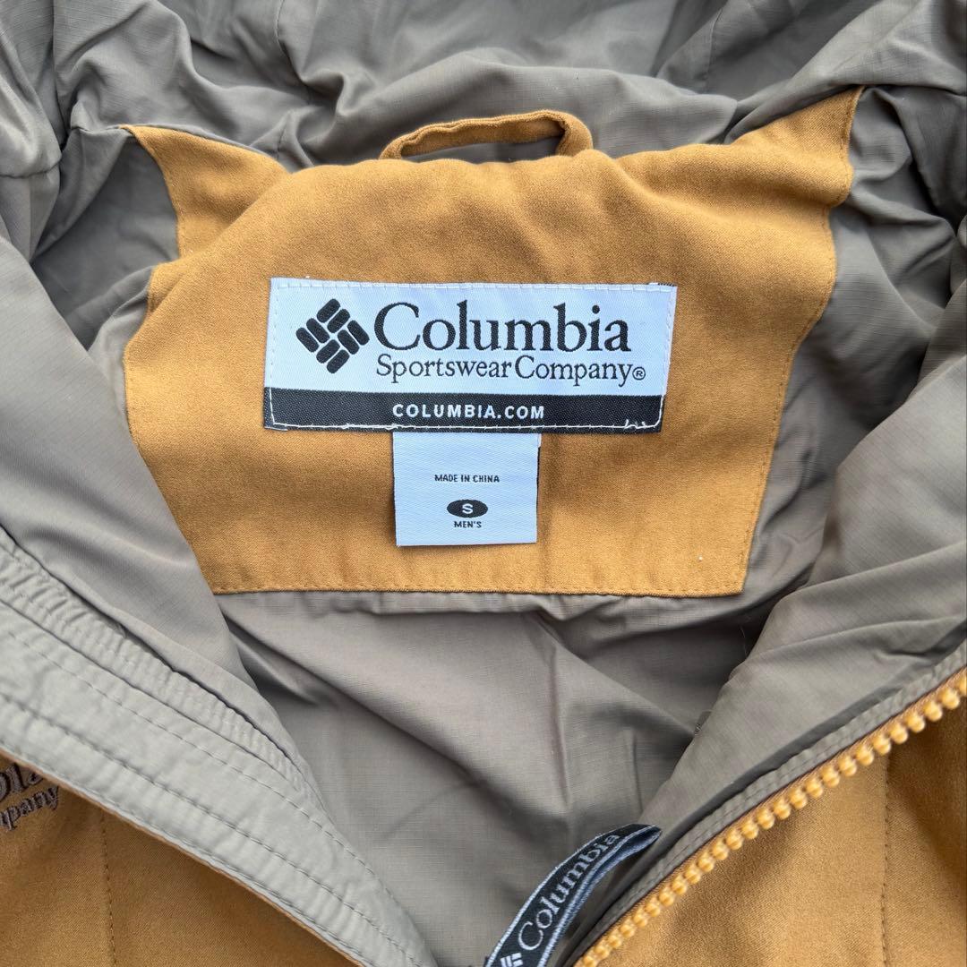 る*ん様 Columbia hooded puffer jacket ベージュ