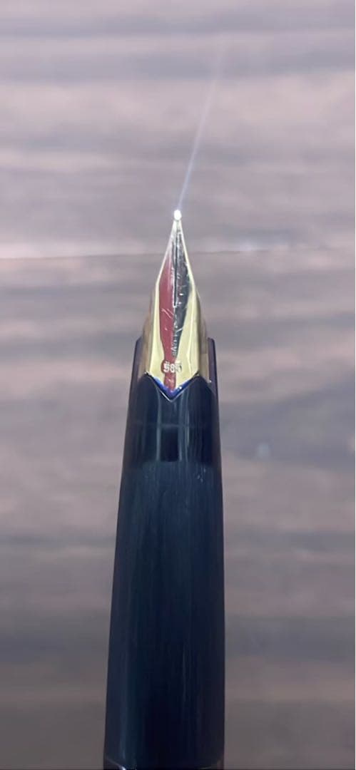 モンブラン　ブラックゴールド万年筆