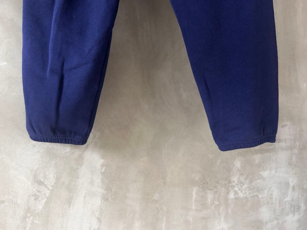 【BALENCIAGA】ブルー ロゴ入りスウェットパンツ サイズ10