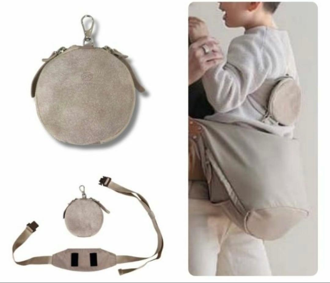 【美品】ノルン【N/ORN 】抱っこバッグ　ショルダーバッグ ヒップシート