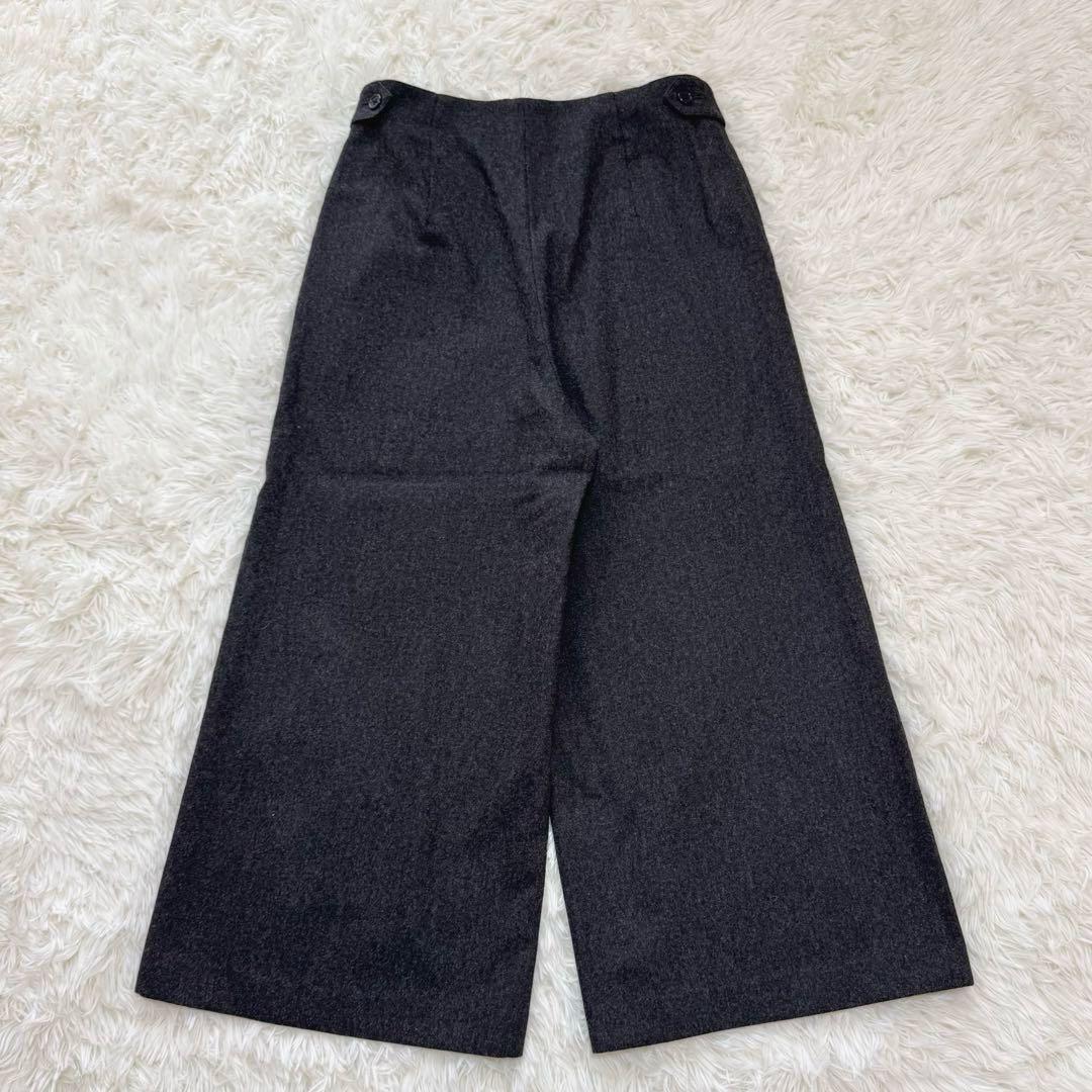 マーガレットハウエル フォックスブラザーズ ワイド ガウチョ パンツ ウール 1