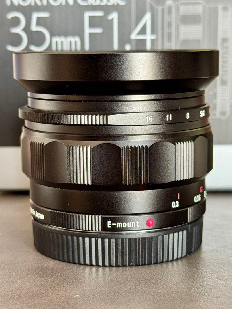 【美品】NOKTON classic 35mm F1.4 E-mount