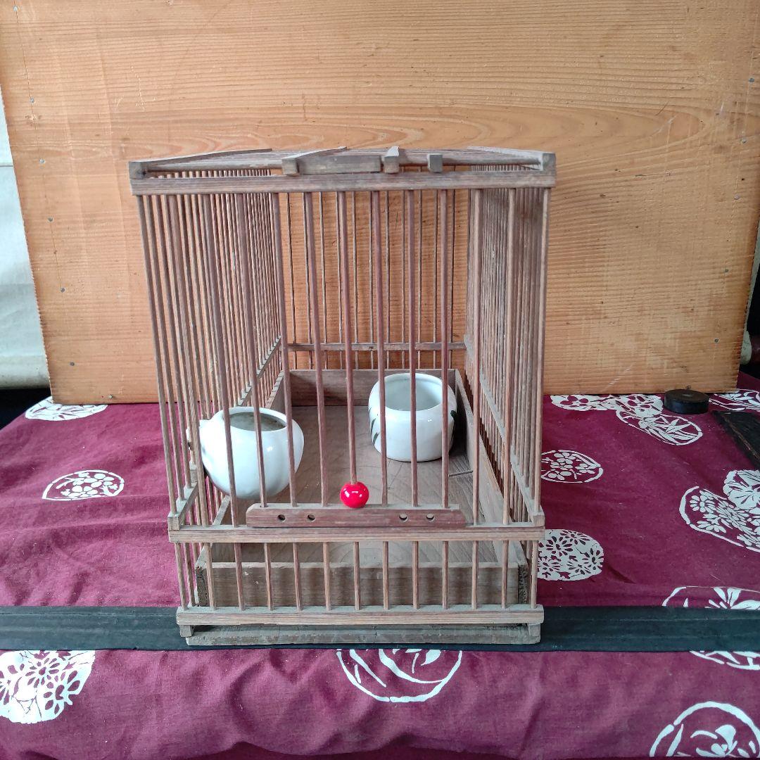 昭和の鳥カゴ