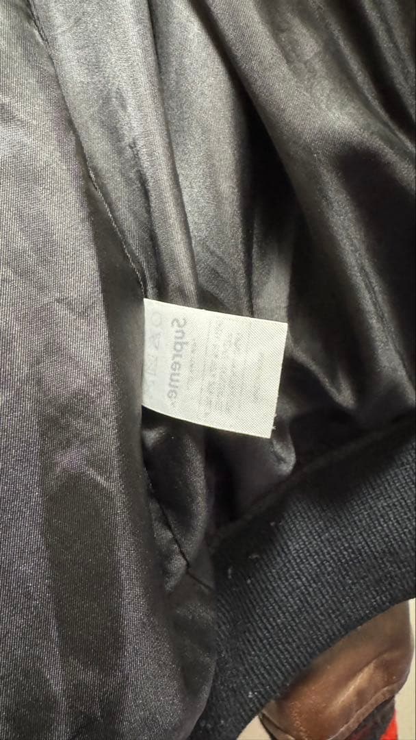 ジャケット・アウター Supreme HOODED VARSITY JKT 12AW