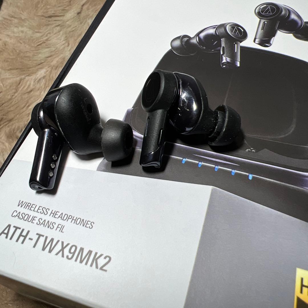 ジャンク　オーディオテクニカ ATH-TWX9MK2 BK(E)